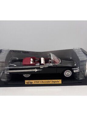 1960 Chevrolet Impala Convertible Die-Cast Car 1:18 Scale Model By Motor Max VTG